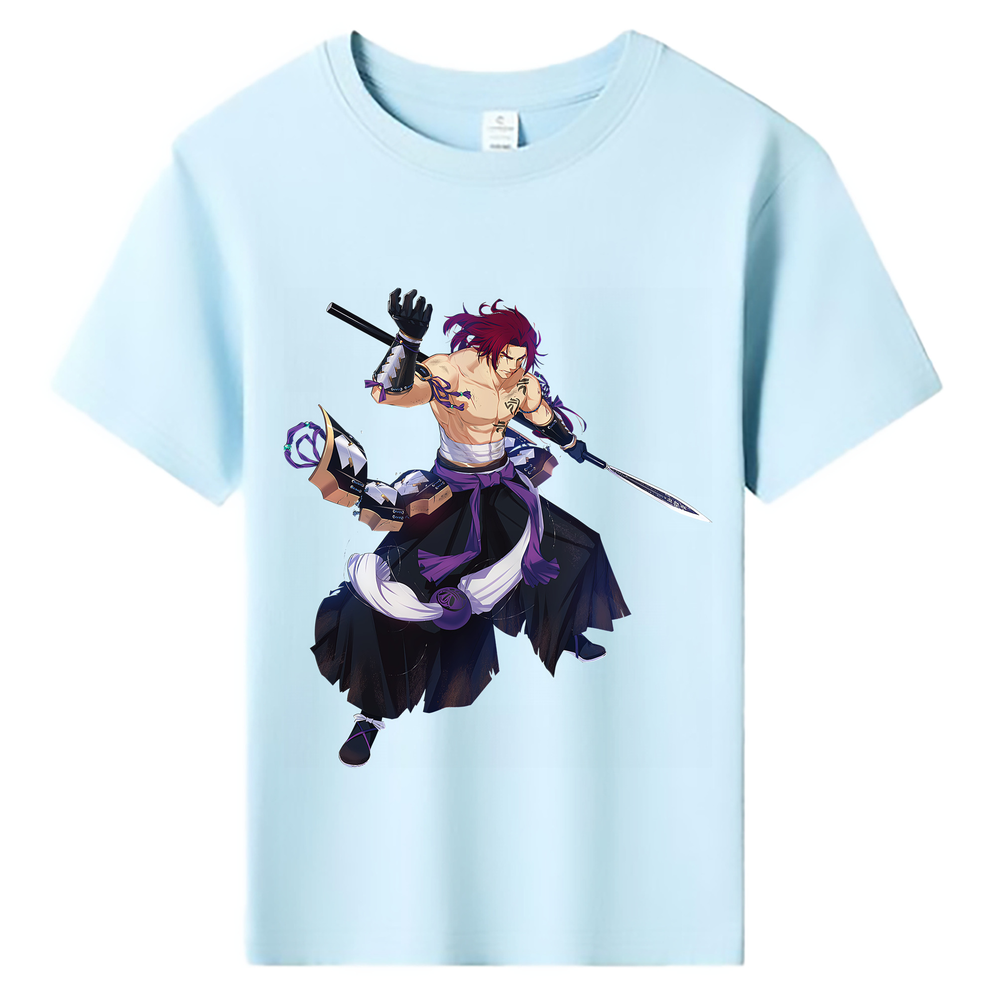 （画像用） 刀剣乱舞 Touken Ranbu 綿100％キッズTシャツ（フロントプリント）